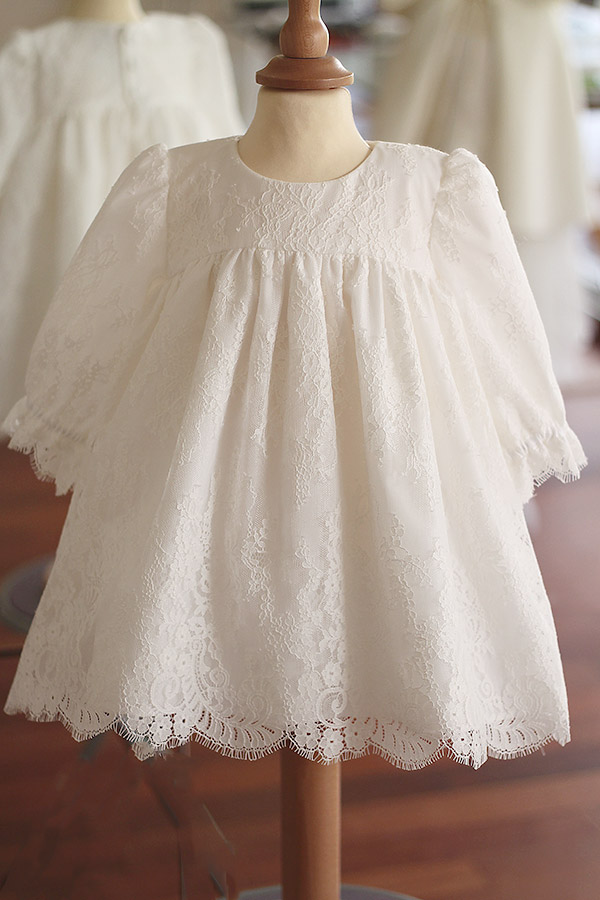 Robe de bapteme hiver best sale