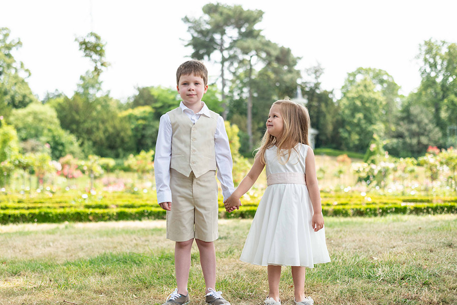 Robe rose poudré enfant hotsell
