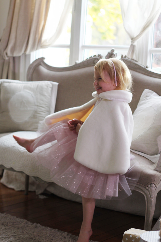 Cape fourrure fille new arrivals
