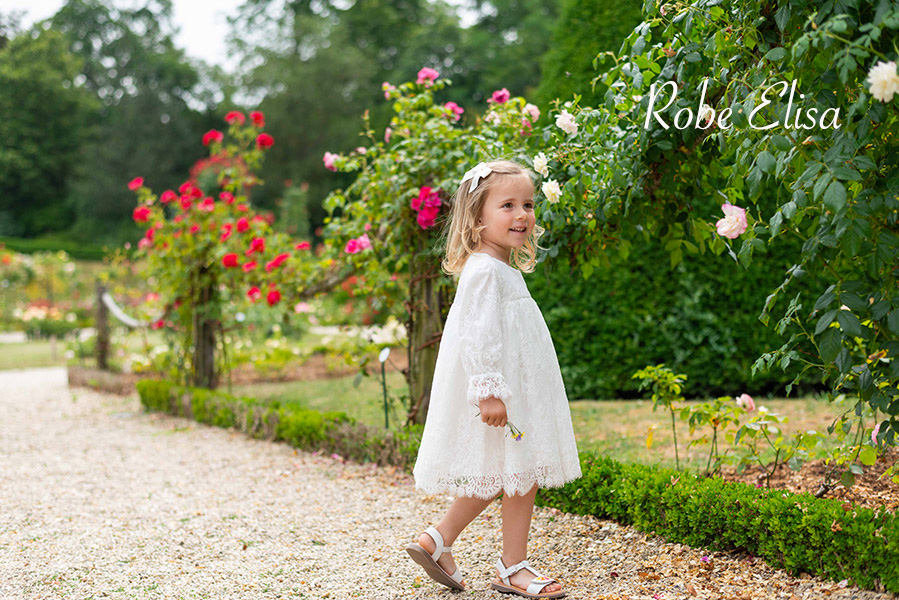 Robe de baptême bébé fille - My little ceremonie