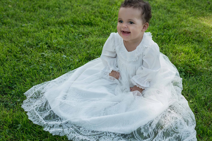 Caftan bébé fille bapteme store