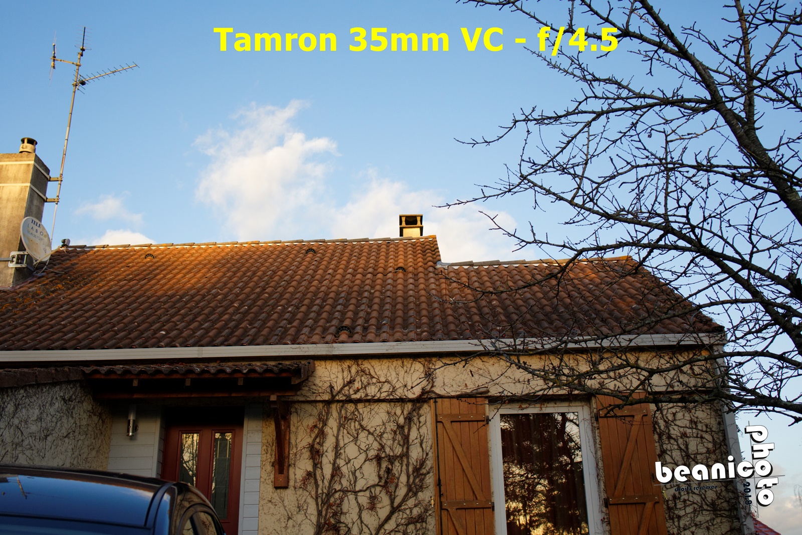 Test piqué d'image Tamron 35mm f/1.8 VC sur Canon Eos 5DIII - Beanico-photo.fr
