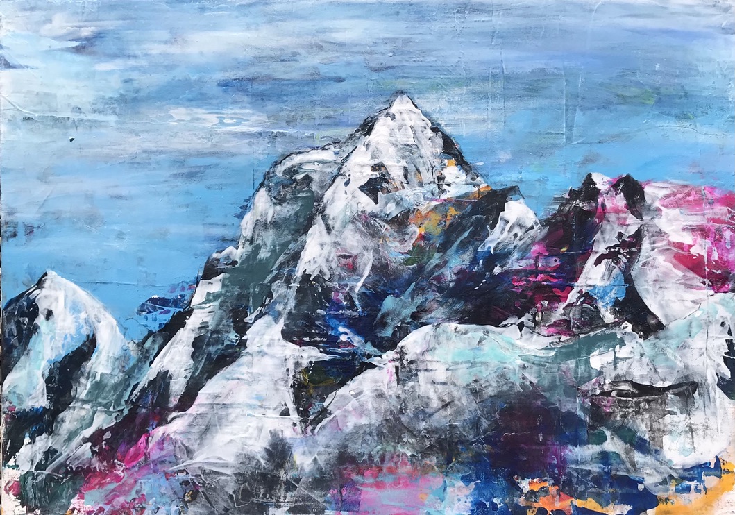 Piz Badile 50x70