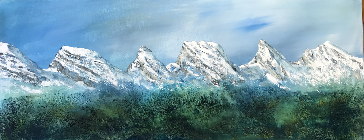 Churfirsten 100x40