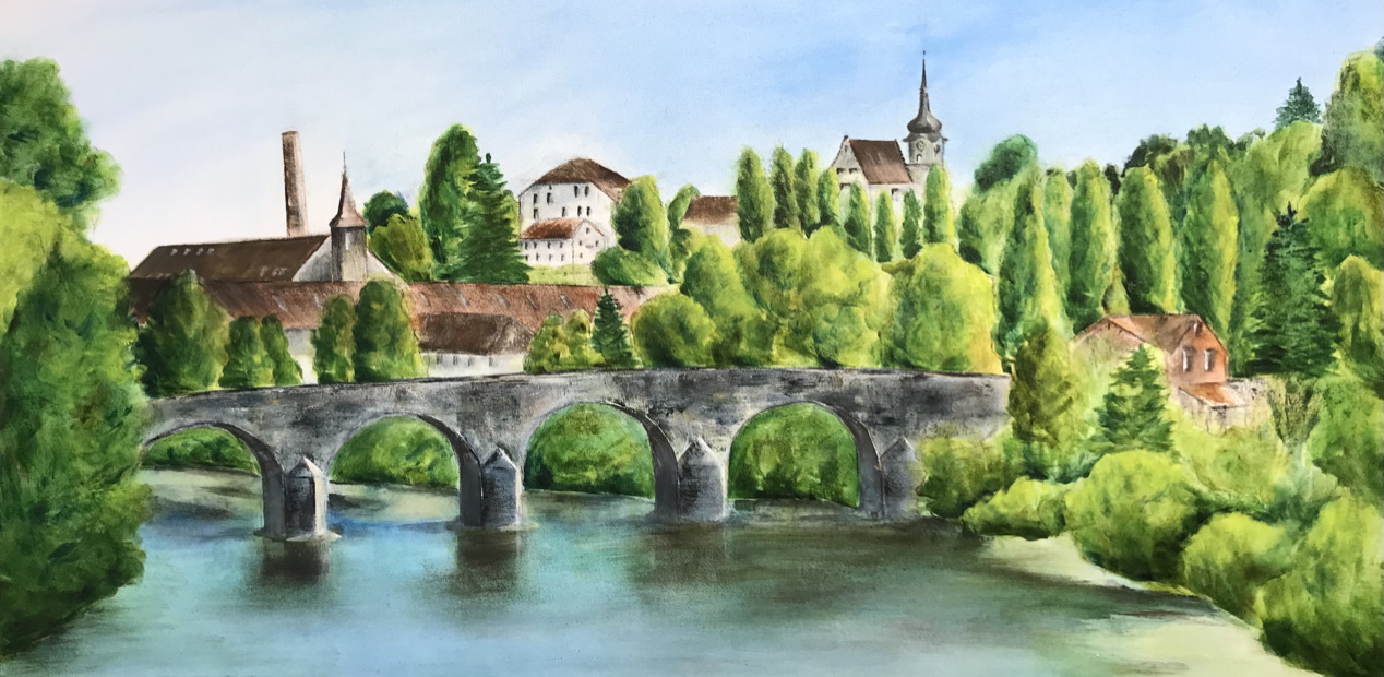 Thurbrücke Bischofszell 100x50