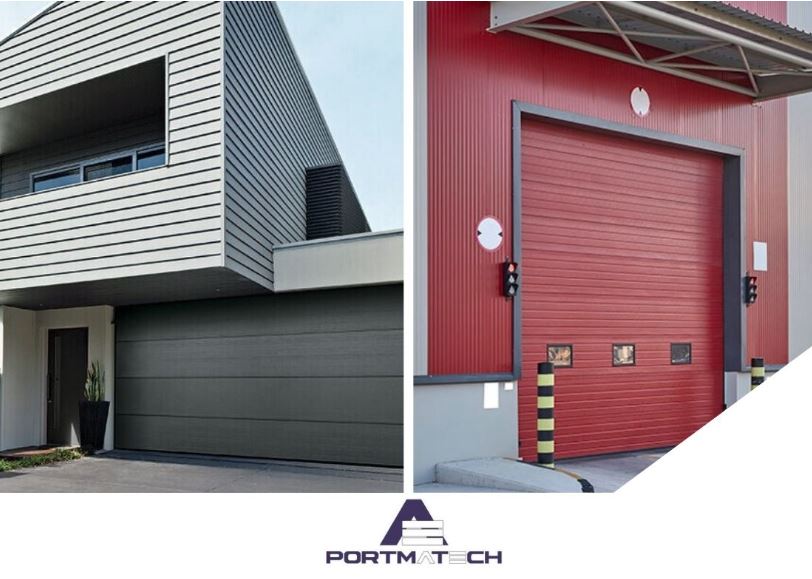 Portes de garage PORTMATECH – Performance, design et sérénité pour vos chantiers!