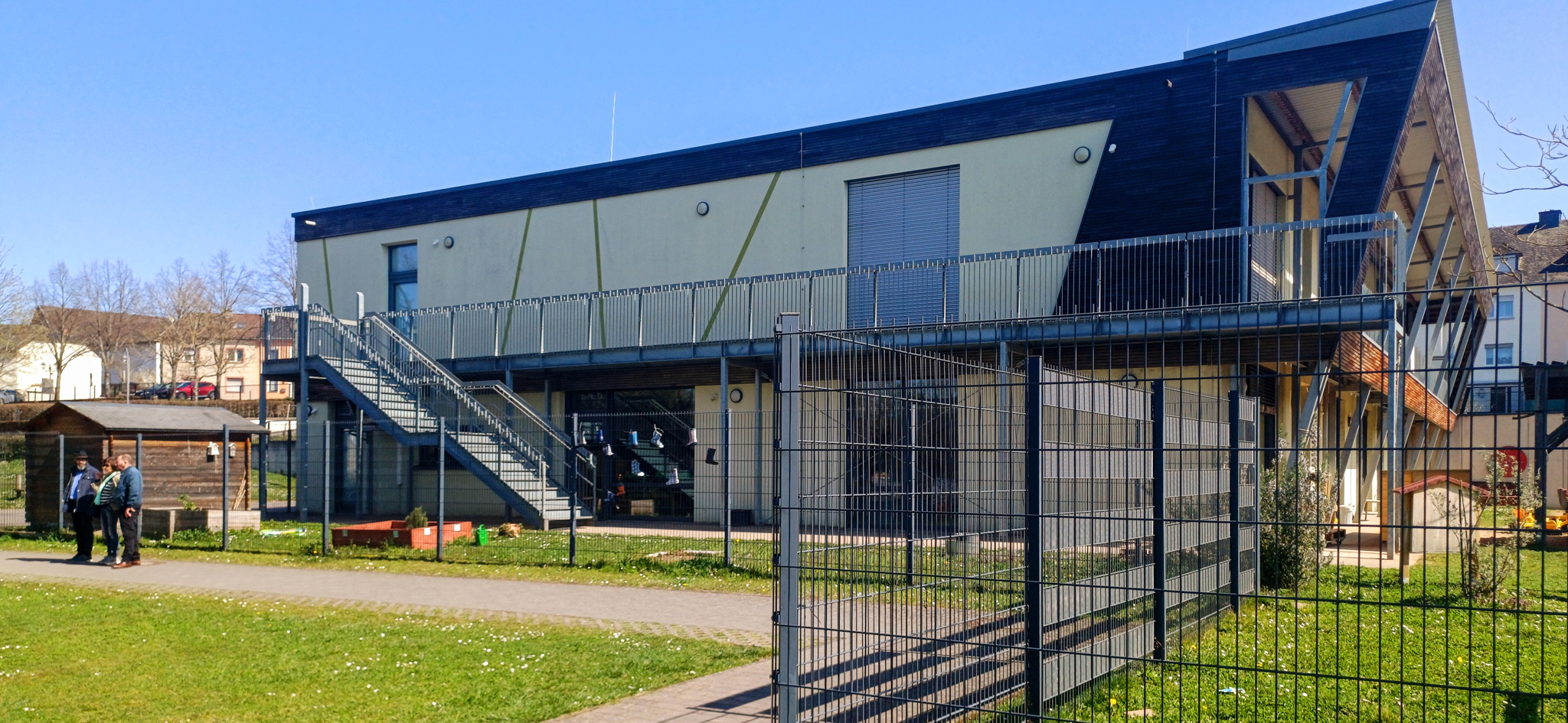 Auf dem Weg zur Burg: Kindergarten Beurig