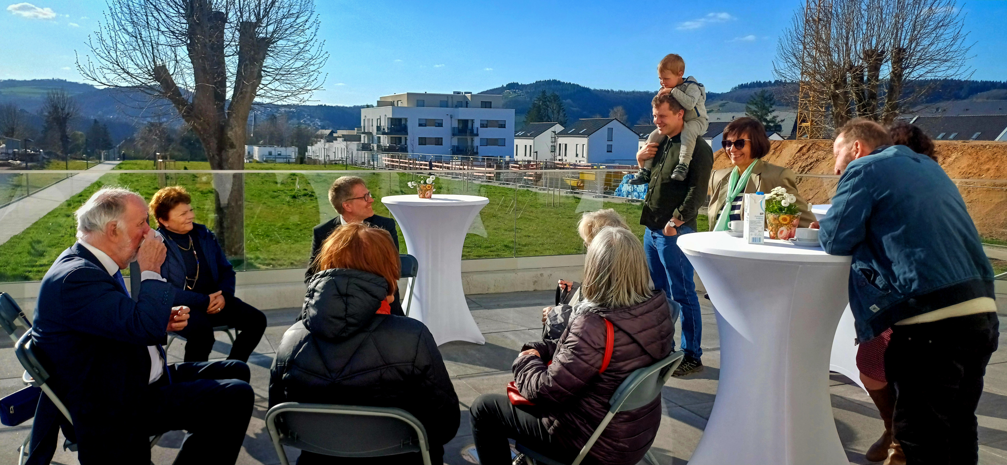 Bei Kaffee und Kuchen
