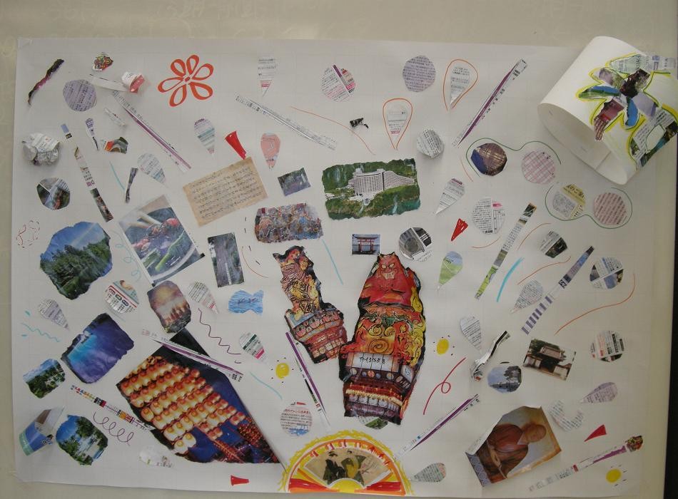 以上、グループ体験方式による作品　（2009年7月15日宇都宮市民大学）
