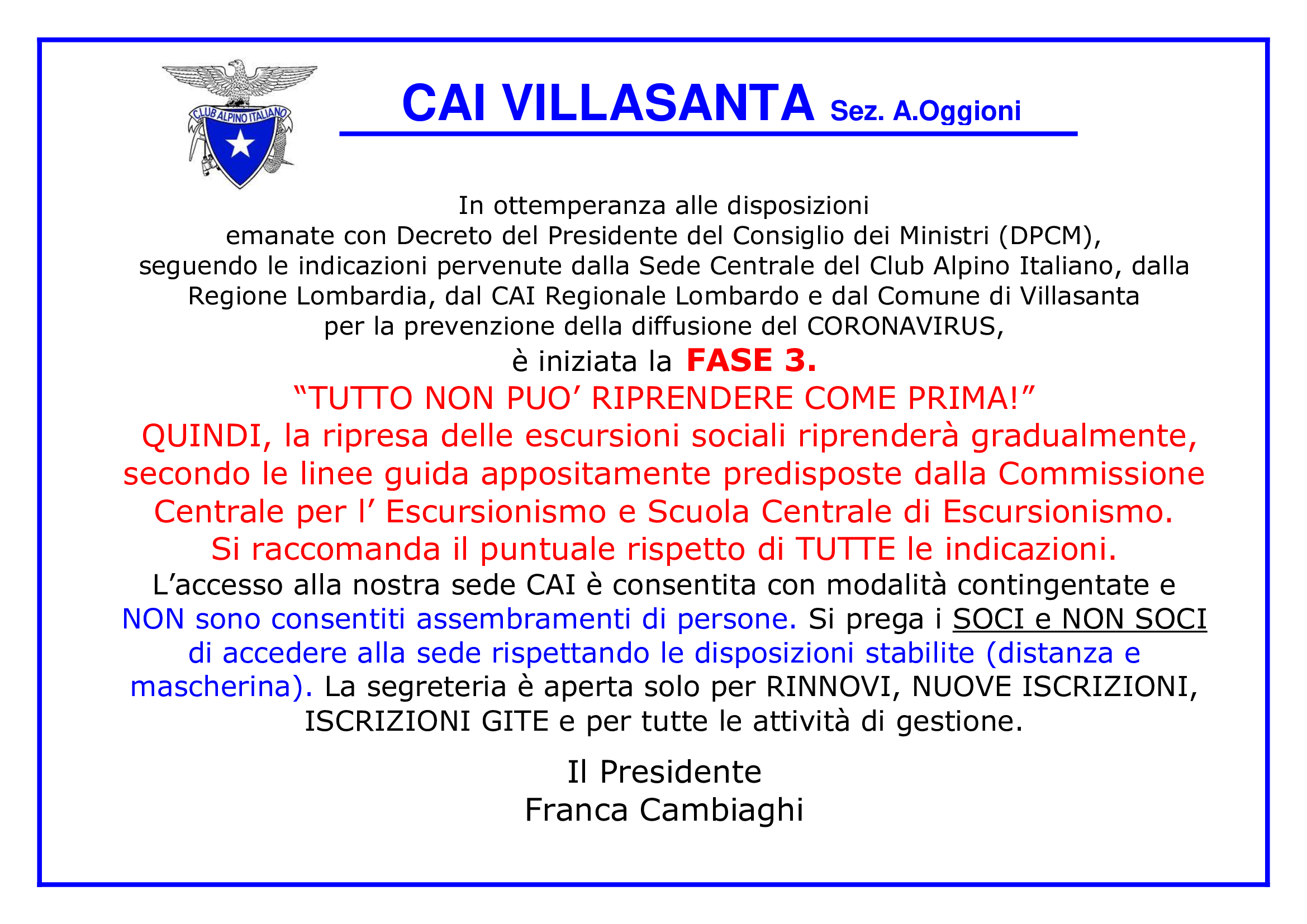 FEBBRAIO 2020: Aspettando il Maniva ...!