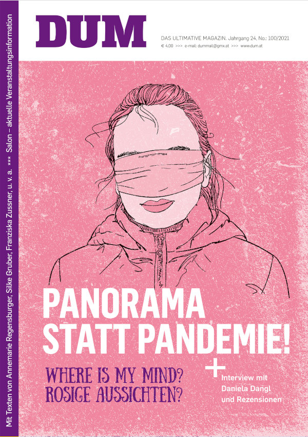 "Karriere", in DUM - Das ultimative Magazin, einer österreichischen Literaturzeitschrift, die vom Ministerium für Kunst und Kultur gefördert wird.