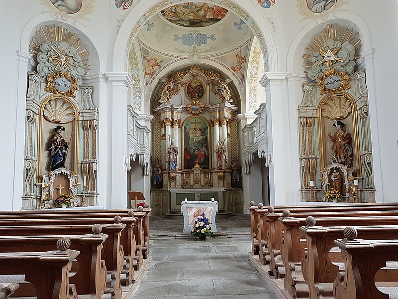 Kirche der Woche Steingaden, Oberbayern