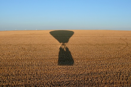 Hot air balloon flight - Chateau Saveilles ©photo-P.Baudouin