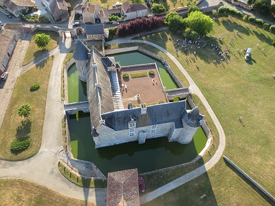Envol en montgolfière en Charente - Chateau en Charente - Château de Saveilles
