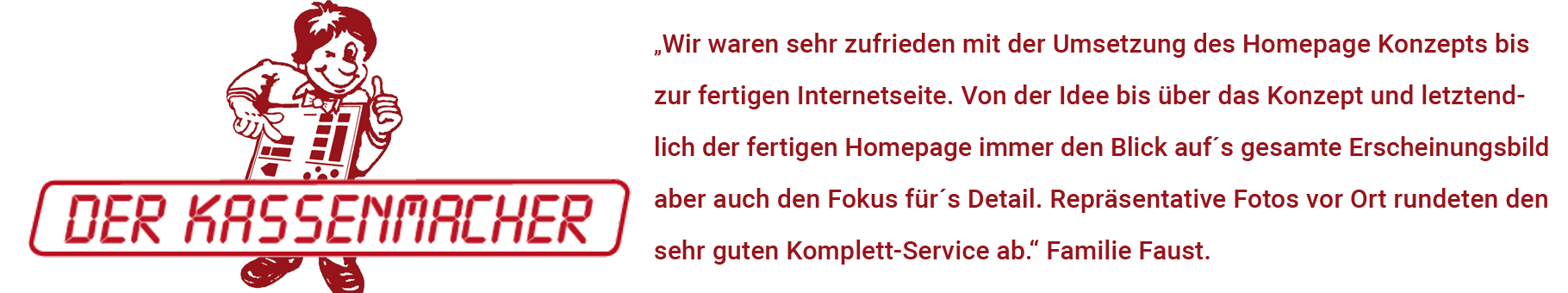 Referenz, Faust-Kassensysteme, Affalterbach