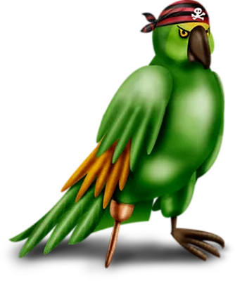 perroquet - oiseau - animaux - smiley émoticône émoji cartoon clipart illustration - artémotic