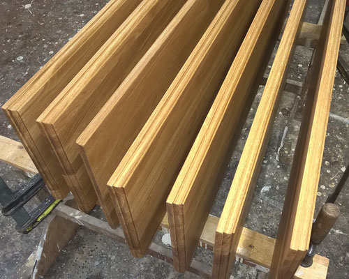 Holzfensterbänke aus Eiche geölt