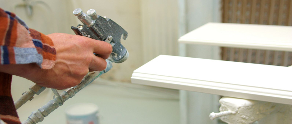 Lackierarbeit in unserer hauseigenen Lackiererei