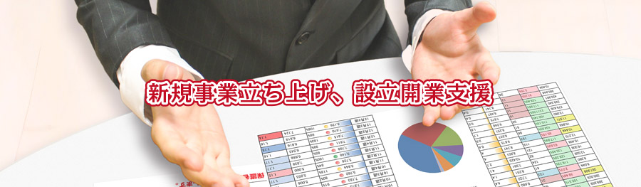 新規事業立ち上げ 設立開業支援