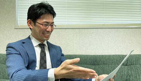 岡島達朗税理士　現在の雄姿