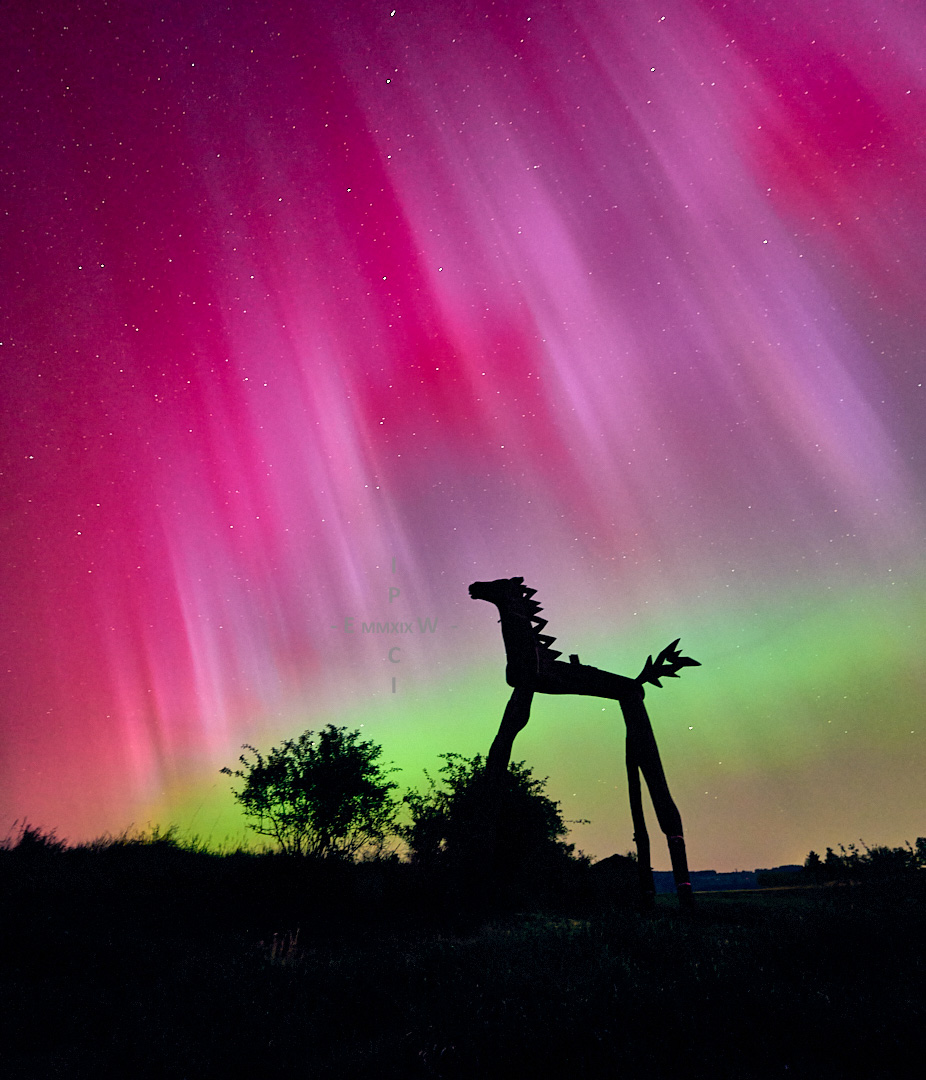 Auroa Borealis im Hofer Land
