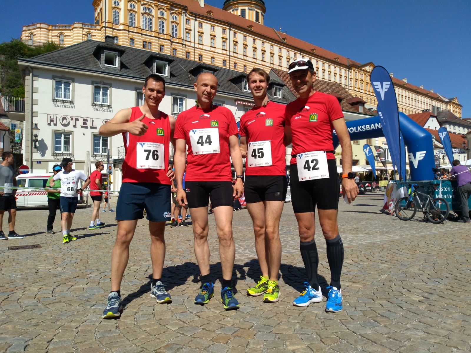 Unser 10 km-Team