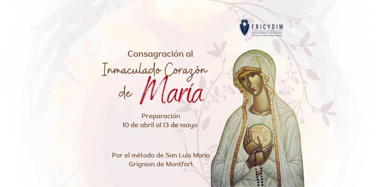 Consagración a los Corazones de Jesús y María Página web fricydim