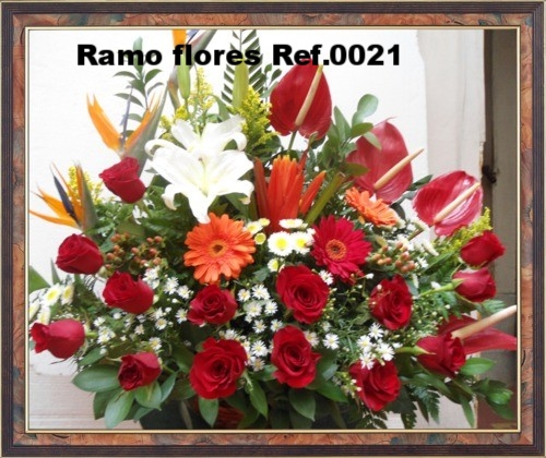 FLORISTERIA LOS FRUTALES. RAMO DE FLORES REFERENCIA .N. 0021
