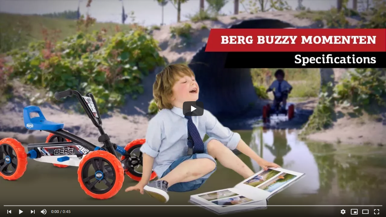 BERG Buzzy Momente | Pedal-Gokart Spezifikationen