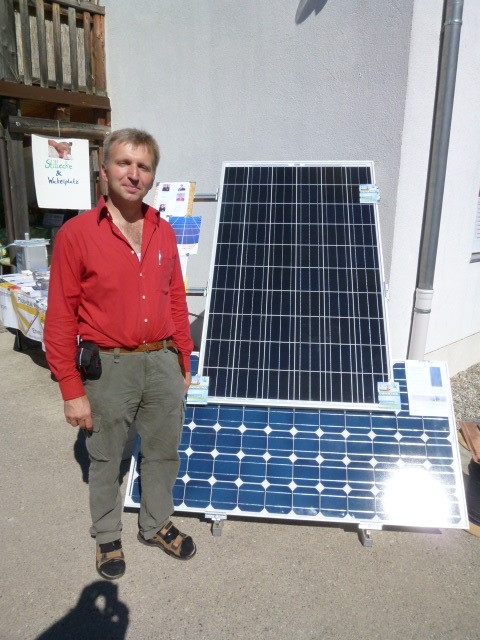 Solar Modul Deutsch und Chinesisch beide Varianten im Angebot