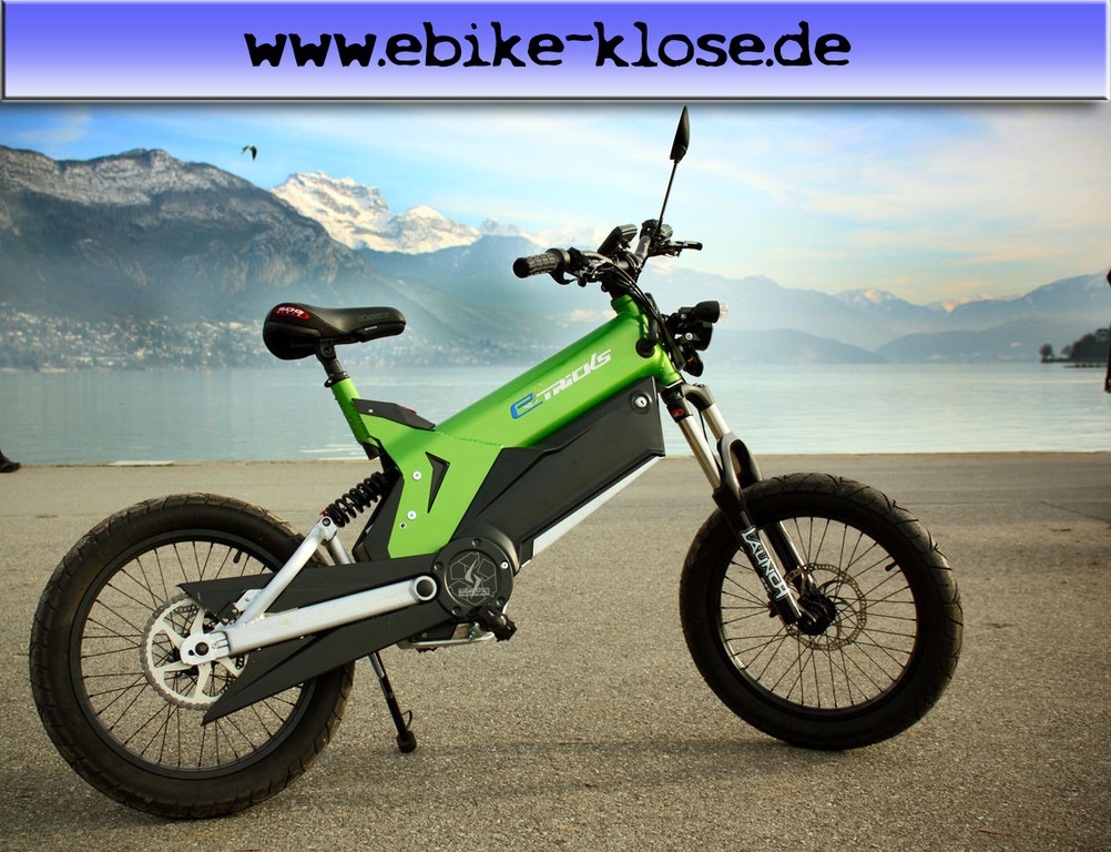 Elektro Moped in grünen Design