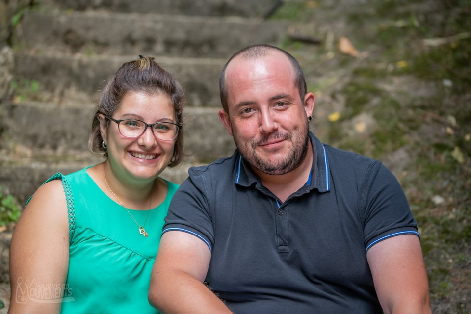 Christopher et sa femme Isabelle