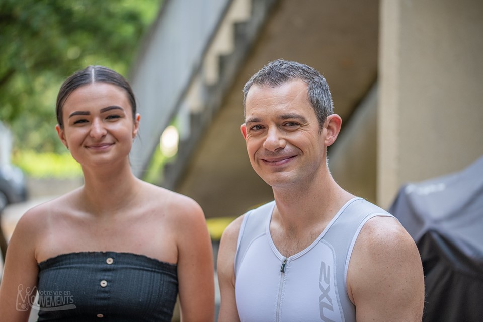 Alexis et la maquilleuse Énora