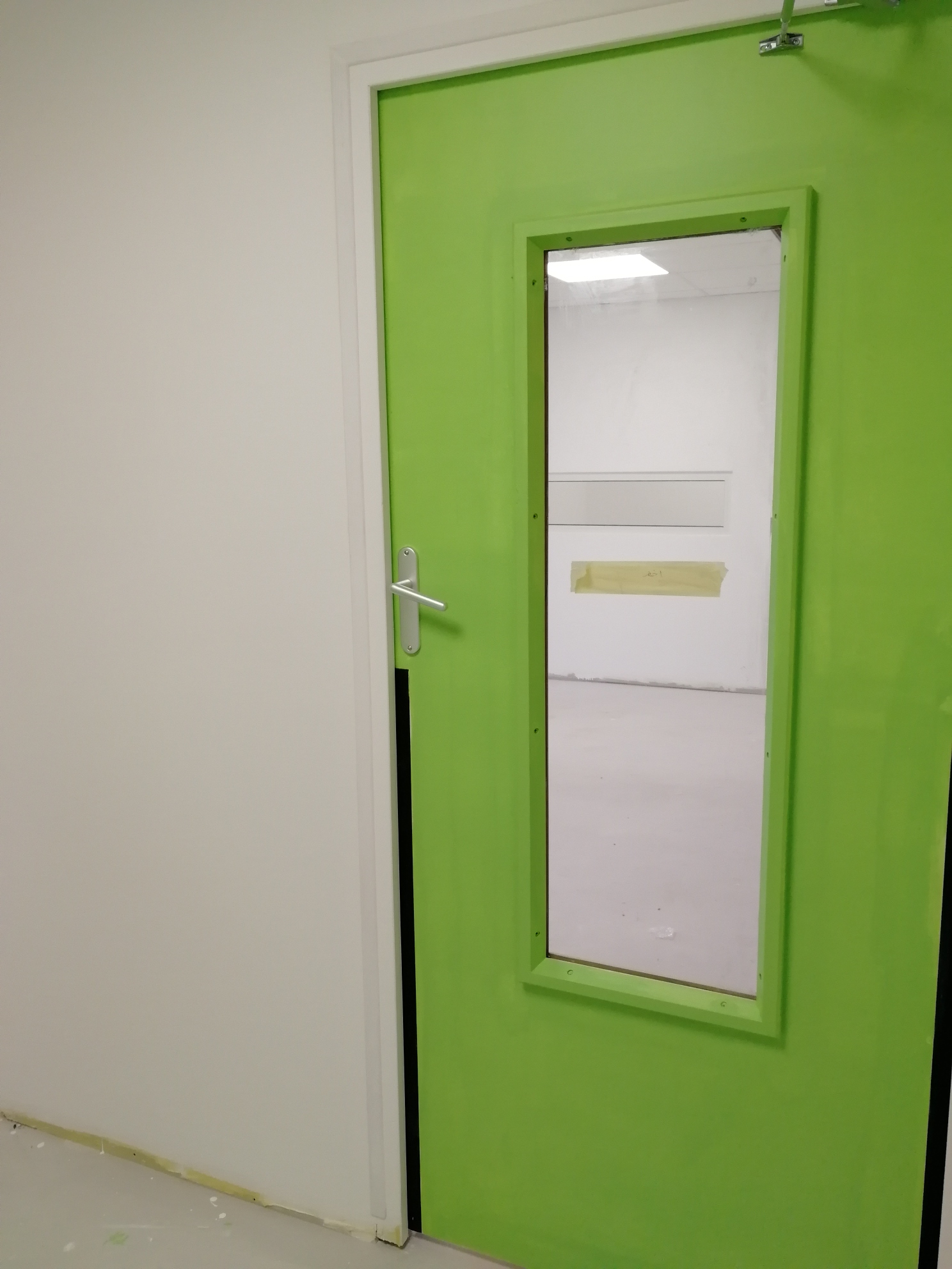 L'entrée : si vous n'aimez pas le vert, fuyez.