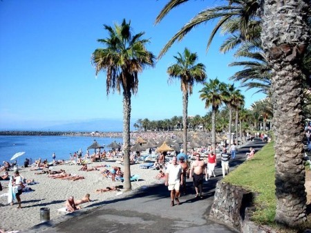 Strand Las Amerikas auf Teneriffa 