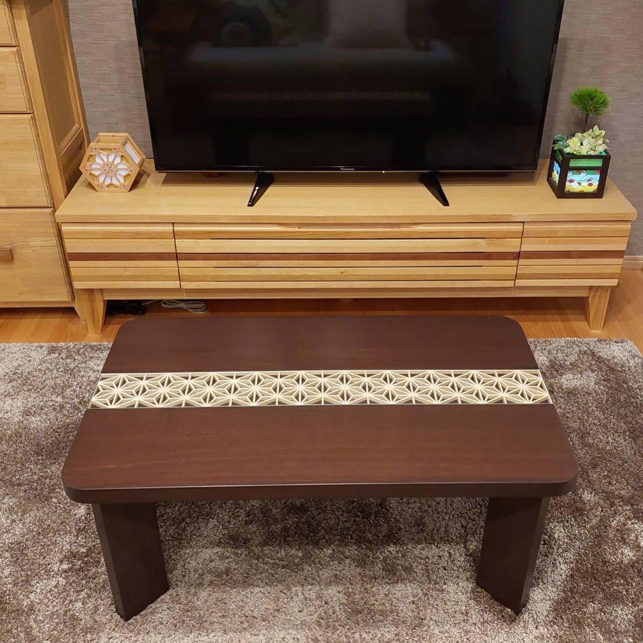 組子入りセンターテーブル - 種村建具木工所 組子入りセンターテーブル - 種村建具木工所