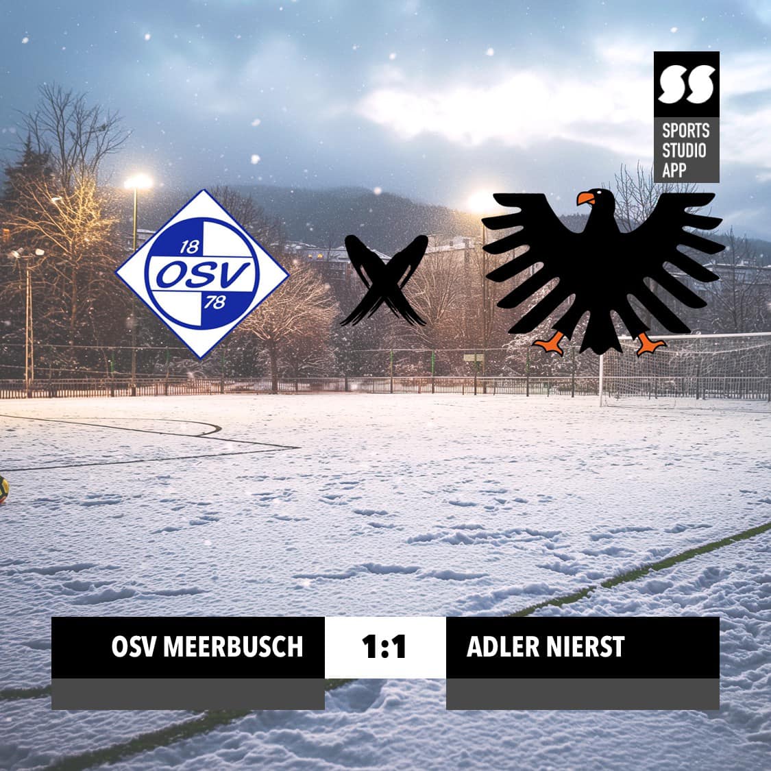 Senioren - 13. Spieltag - 3. Unentschieden