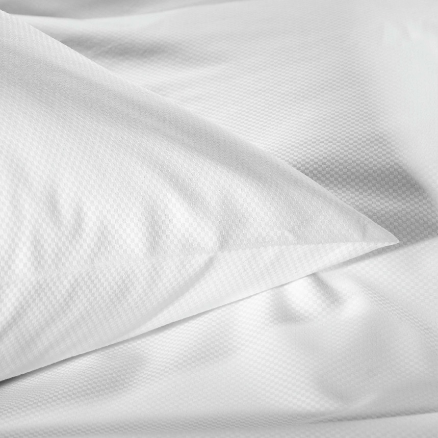 Hotel bedding Checked satin Dibella