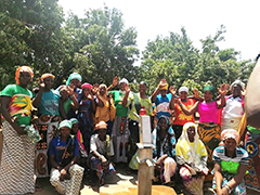 Community project for vital drinking water