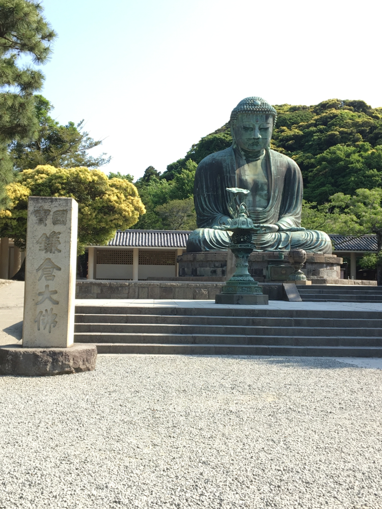 大仏さんに会いに…一番乗り‼️