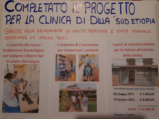Progetto di sostegno alimentare di emergenza di Dilla