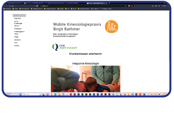 Kinesiologiewebseite lanciert