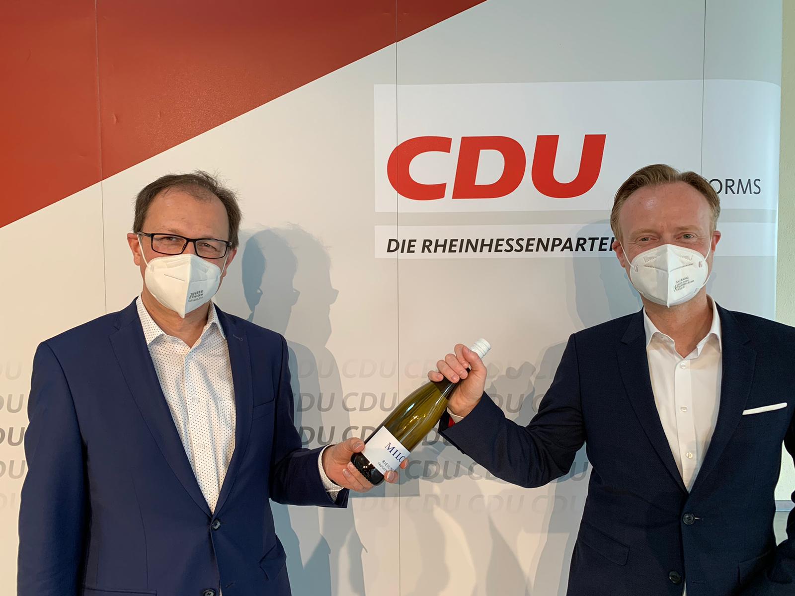 MdB Jan Metzler mit 100 Prozent wieder als Direktkandidat für Rheinhessen nominiert