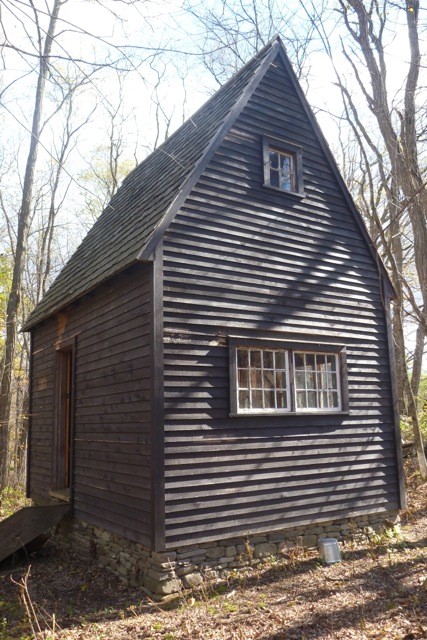 The building as it stood in the Catskills of New York