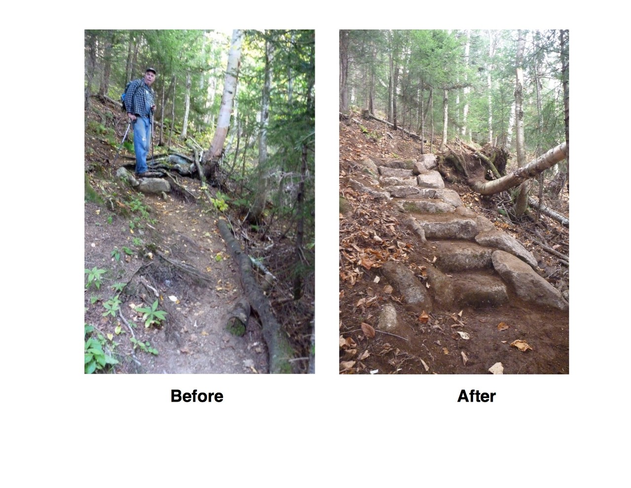 Dicey's Mill Trail, Ferncroft, NH OBP Trailworks LLC