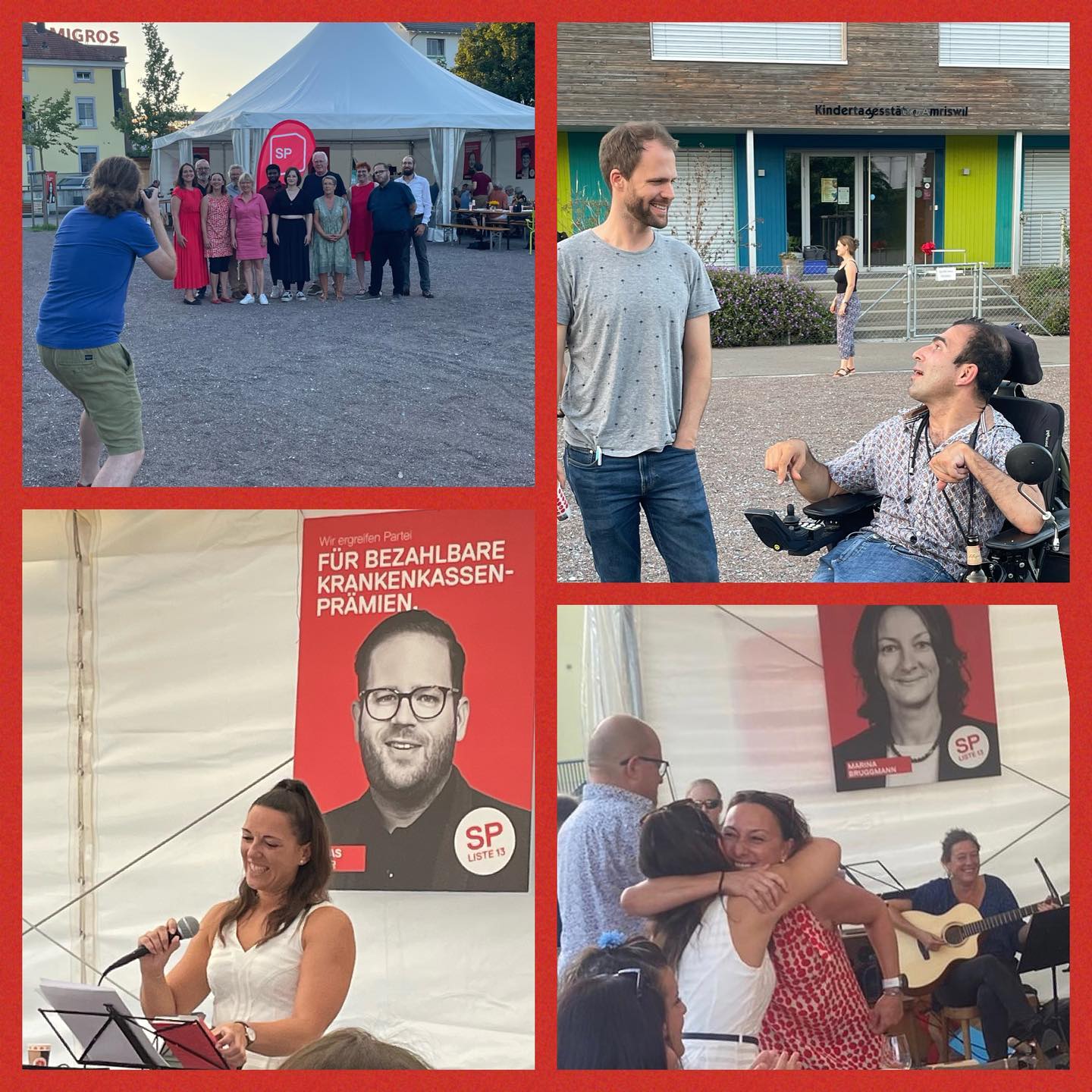 Eindrücke vom grossartigen Wahlauftaktfest in Amriswil, 18.08.23