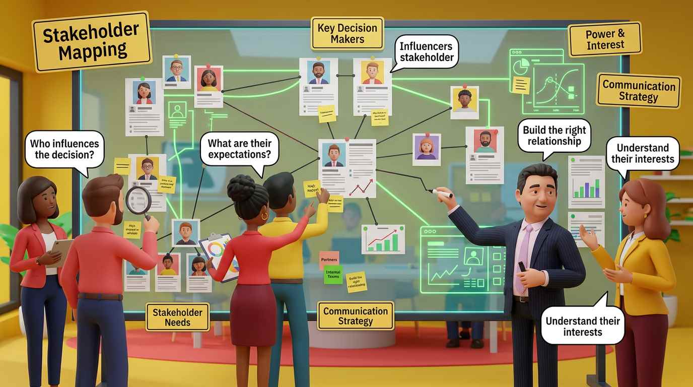 Stakeholder-Mapping: Mit strategische Netzwerken Sales-Zyklen verkürzen