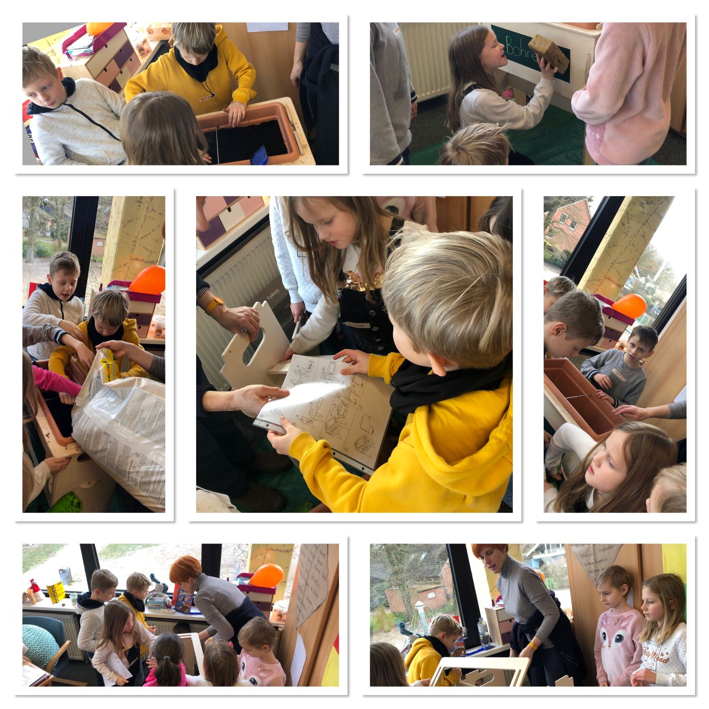 "Indoor gardening" bei der 3b! - Mühlau-Schule Trittau