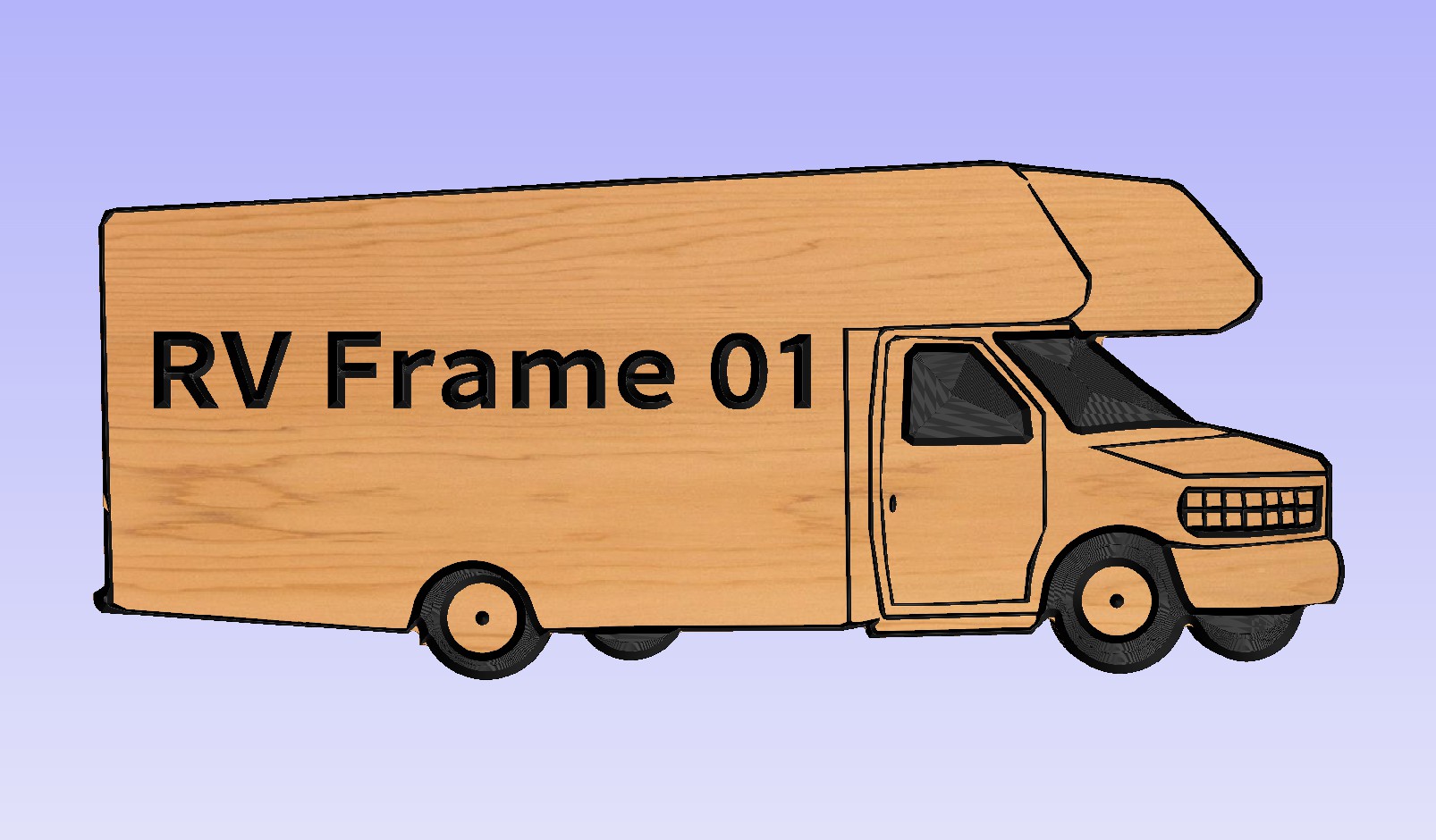 This frame requries 2 boards.