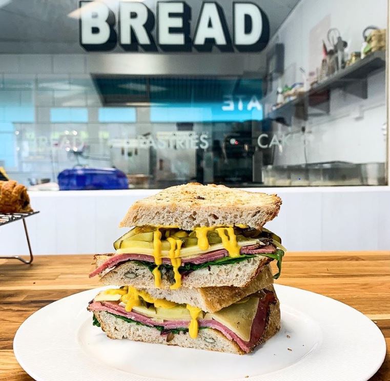 Modern Providers' much lauded Pastrami sourdough toastie. Image: Modern Provider